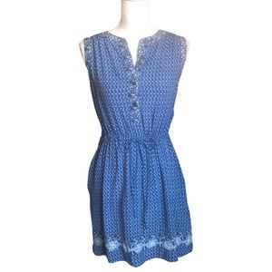 Gap Printed Henley Dress